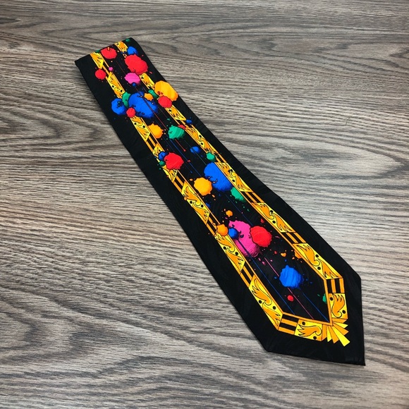 Rush Limbaugh No Boundaries Paintball Pattern Tie - Picture 1 of 4